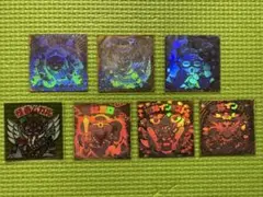【傷有り】旧ビックリマン　ホロシール　7枚セット＋おまけ1枚