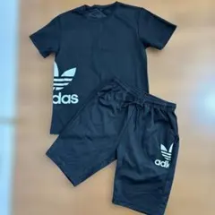 キッズ セットアップ ブラック