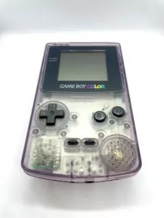 任天堂　Nintendo ゲームボーイカラー　クリアパープル