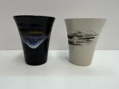 【美品】美濃焼 Zen-禅- フリーカップ 2個セット ペア タンブラーのサムネイル