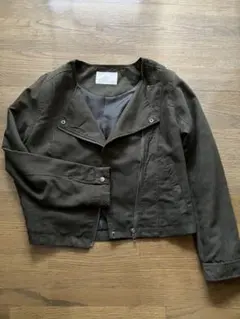 archives 春物　フェイクスエードタイプ薄手ライダースジャケット