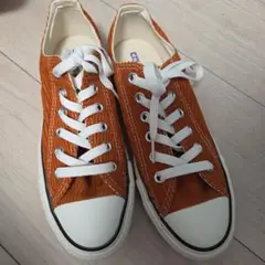 CONVERSE コーデュロイ　オレンジ