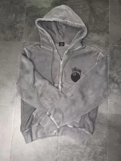 Stussy 8ボールデザイン グレー パーカー S