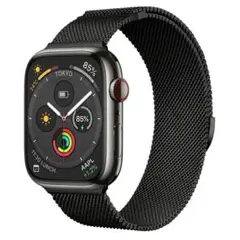 Apple Watch バンド 黒 42 44 45 46 49 Ultra