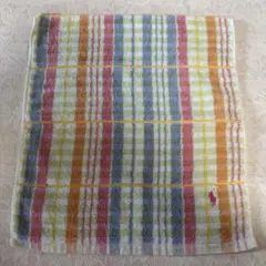 Ralph Lauren チェック柄 フェイスタオル