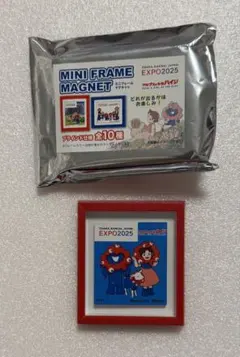 EXPO2025関西万博ミャクミャクアルプスの少女ハイジ　ミニフレームマグネット