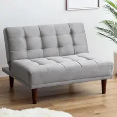 家具350 Lillian リリアン 1人掛けソファ ソファベッド グレー