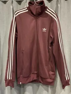 【人気】adidas オリジナルス トラックジャケット バーガンディ Wジップ