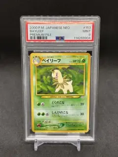ARS10＋／チコリータ　ベイリーフ　メガニウム　旧裏　neo ネオ　1999年 ARS10＋／チコリータ ベイリーフ メガニウム 旧裏 neo ネオ 1999