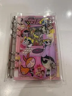 新作　A6 シャカシャカノート　アクリルバインダー　パワパフ