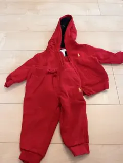 Ralph Lauren 12M フード付き上下セット 80cm