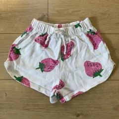 ZARA 半ズボン　ショートパンツ　いちご　116 110