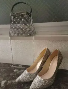 ZARA 台形 クリアバッグ