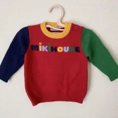 MIKIHOUSE カラフルニットセーター