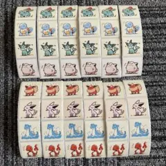 ポケモン　ポケットモンスター　ご褒美シール　四角シール