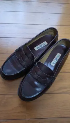 HARUTA ダークブラウン ローファー 24cm（EEE）　ARVIN