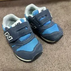 ニューバランス ジュニア スニーカー 青 ブルー IZ373 PV2 W