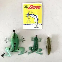 雷魚フロッグ　雷神蛙　No.１９ 作り方完全指導付　雷魚　ライギョ　フロッグ 雷魚フロッグ雷神蛙No.3 作り方完全指導付雷魚ライギョフロッグ 雷魚