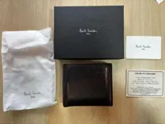 Paul Smith 二つ折り財布 ブラウン