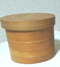 北欧プライウッドの蓋付き小物入れ       ヴィンテージプライウッドbox