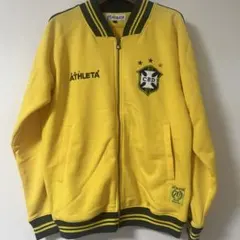 【大特価】ATHLETA ブラジル代表 ジャージ Mサイズ　アスレタ　フットサル