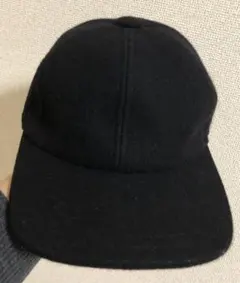 アニエスベー　agnes b キャップ　トカゲ　刺繍レア　ウール　帽子