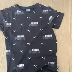 PUMA ブラック Tシャツ 11-12Y