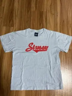 90 s Old Stussy Tシャツ 赤ロゴ - メルカリ