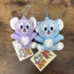トムとジェリー ぬいぐるみ マスコット 2個セット