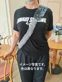 フリル付き 花柄 ショルダーストラップのサムネイル
