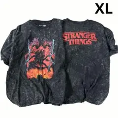 ストレンジャーシングス Vecna Shock 半袖 Tシャツ 両面プリント