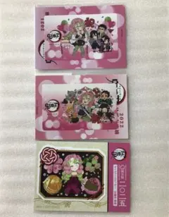 鬼滅の刃　誕生祭　ダイカットステッカー　2021 2022 2025 甘露寺蜜璃