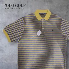 新品 POLO GOLF RALPH LAUREN ボーダー ポロシャツ LLのサムネイル