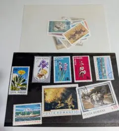 ルーマニア 使用済切手セット