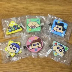 【クレヨンしんちゃん】ヘアクリップ6点セット