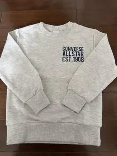 CONVERSE トレーナー グレー スウェット 130cmのサムネイル