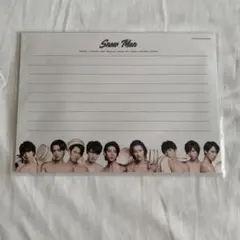 【13】少年たち Snow Man レターセット