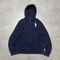Ralph Lauren ジップパーカー ビックポニー swag y2k - メルカリ