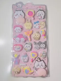 ちいかわ おしりぷにぷに立体シール ぷくぷくシール マシュマロシール