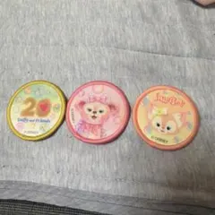 ディズニー Duffy and Friends 20周年ワッペンセット