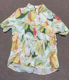 H&M フルーツ柄 半袖シャツ