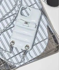 Darich DDリボンiPhoneケース　iPhone16 サックス