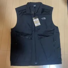 ⁠【新品タグ付】ノースフェイス メッシュベスト 黒 L 韓国限定⁠のサムネイル