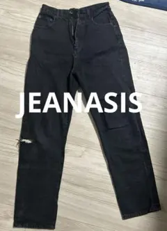 JEANASIS レディース　ブラックデニム　S