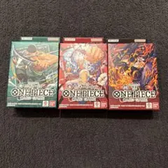 ONE PIECE カードゲーム スタートデッキ 3種セット ルフィ ゾロ サボ