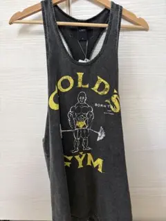 美品】LyFT GOLD'S Gym Vintage Logo タンクトップL - メルカリ