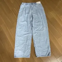 ユニクロ＊ドレープデニムタックパンツ