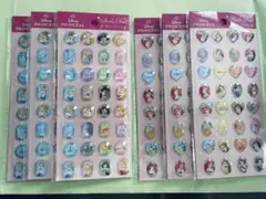 Disney プリンセス ストーンシール　6シートまとめ売り　ディズニー　シール