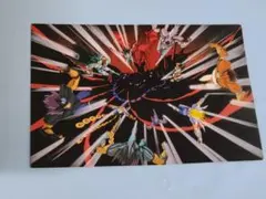 【当時物・昭和レトロ】聖闘士星矢 公式イラストポストカード（青銅聖闘士集合）