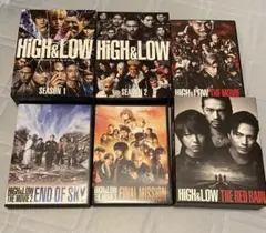 HIGH & LOW シーズン1・2 & 映画セット【Blu-ray】